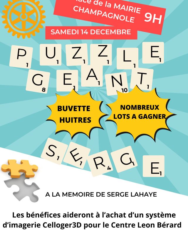 Rotary Club : Puzzle Géant