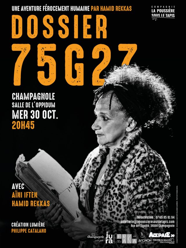 Spectacle « Dossier 75G27 »