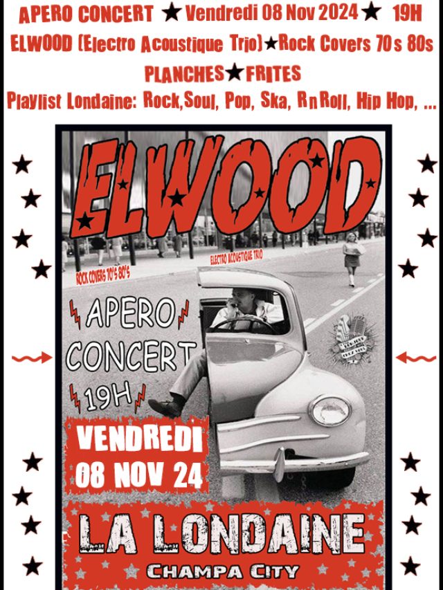 ELWOOD en Concert !