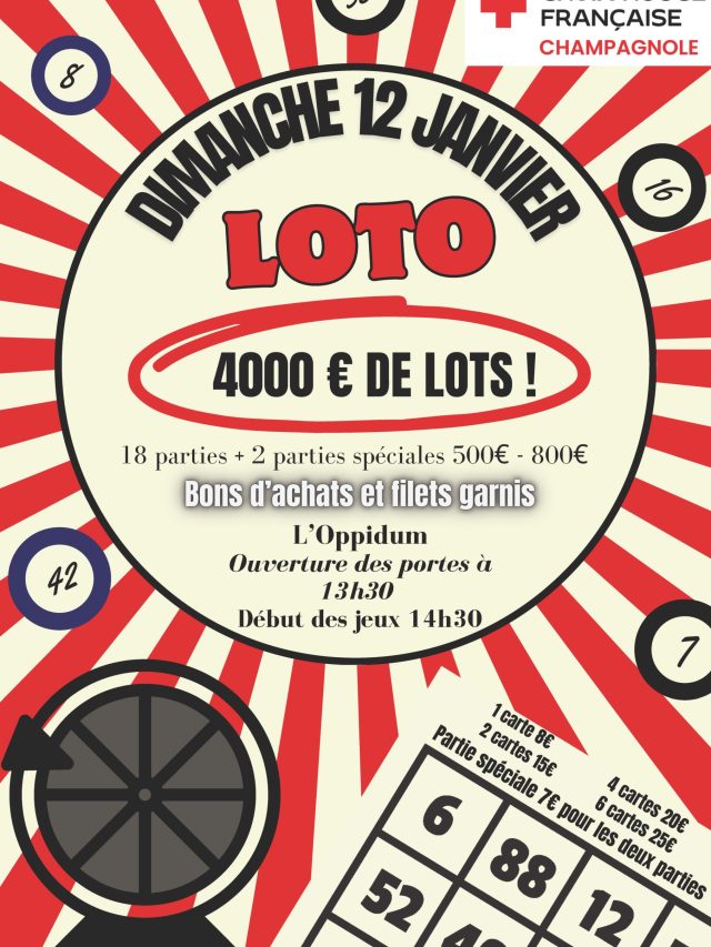 Loto de la Croix Rouge