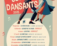 Calendrier jeudis dansants 2025