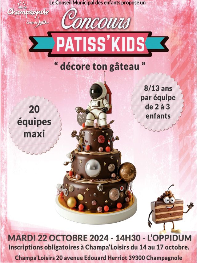 Concours Patiss’Kids « décore ton gâteau »